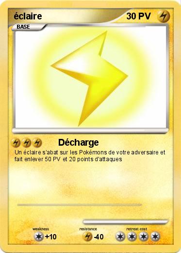 Pokemon éclaire