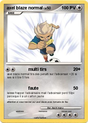 Pokemon axel blaze normal