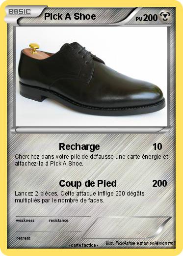 Pokemon Pick A Shoe