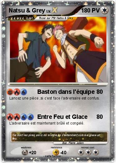 Pokemon Natsu & Grey