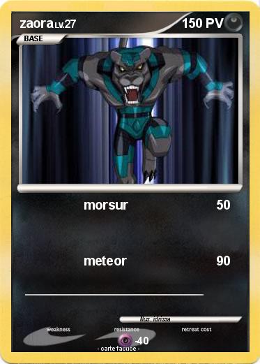 Pokemon zaora
