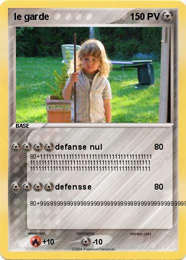 Pokemon le garde
