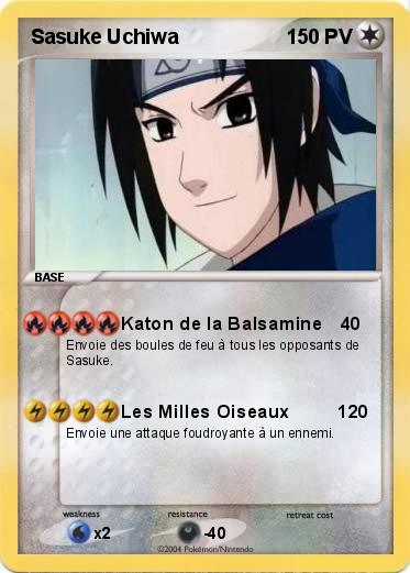 Pokemon Sasuke Uchiwa