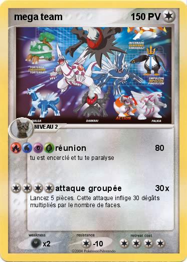 Pokemon mega team