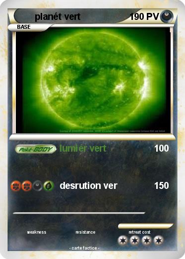 Pokemon planét vert