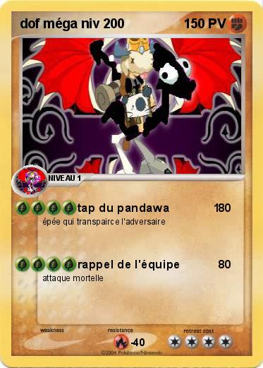 Pokemon dof méga niv 200