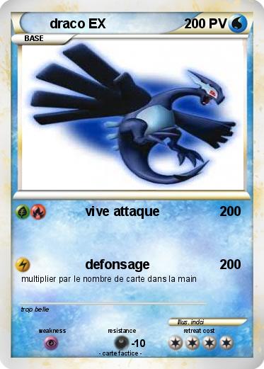 Pokemon draco EX
