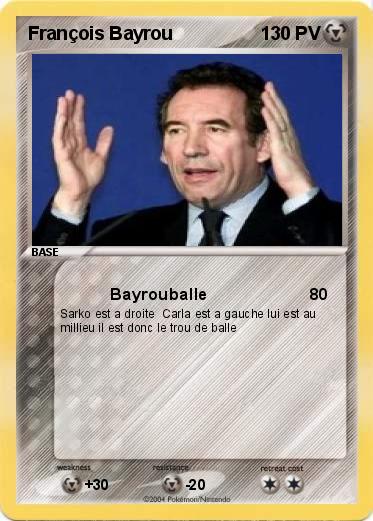 Pokemon François Bayrou