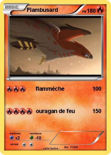 Pokemon Flambusard