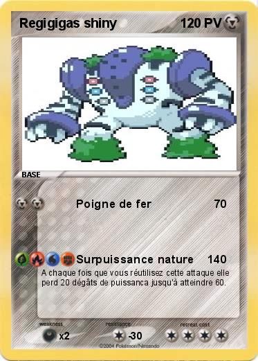 Pokemon Regigigas shiny