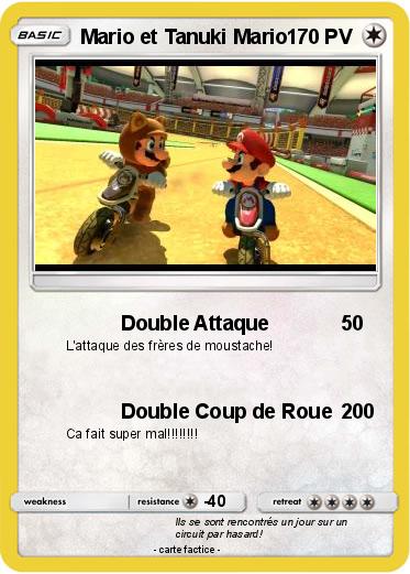 Pokemon Mario et Tanuki Mario