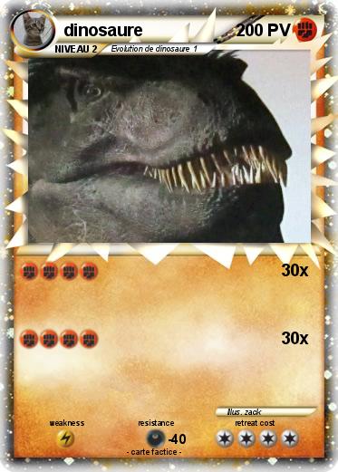 Pokemon dinosaure