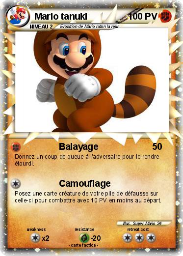 Pokemon Mario tanuki