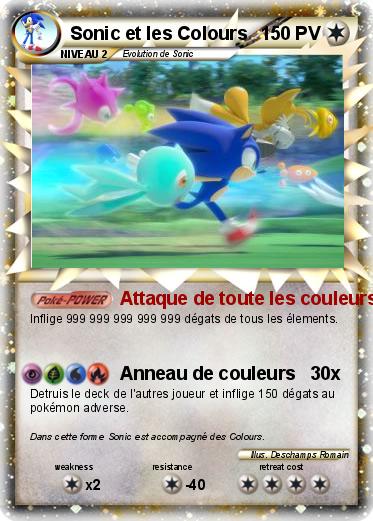 Pokemon Sonic et les Colours
