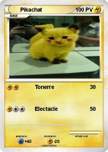 Pokemon Pikachat