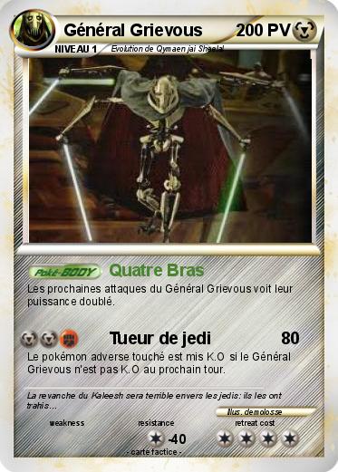 Pokemon Général Grievous
