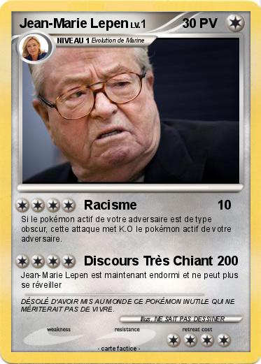 Pokemon Jean-Marie Lepen