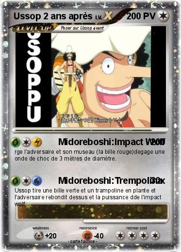 Pokemon Ussop 2 ans après