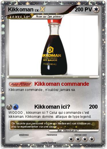 Pokemon Kikkoman
