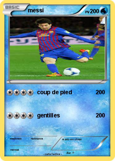 Pokemon messi