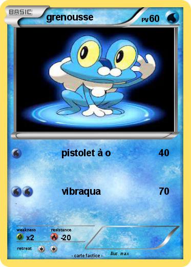 Pokemon grenousse