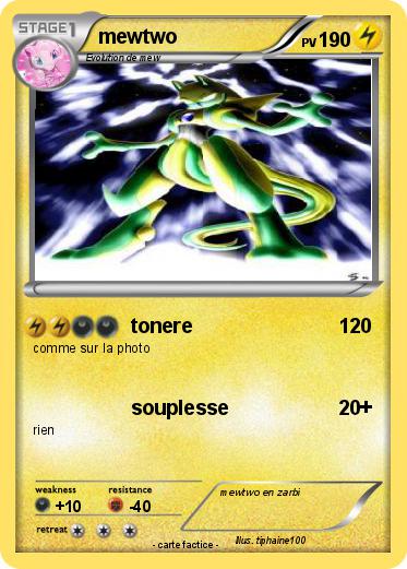 Pokemon mewtwo