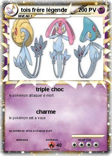 Pokemon tois frére légende