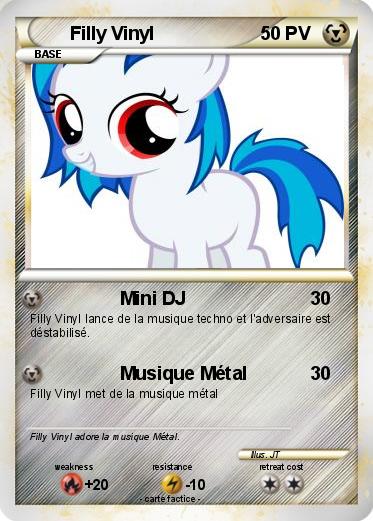 Pokemon Filly Vinyl