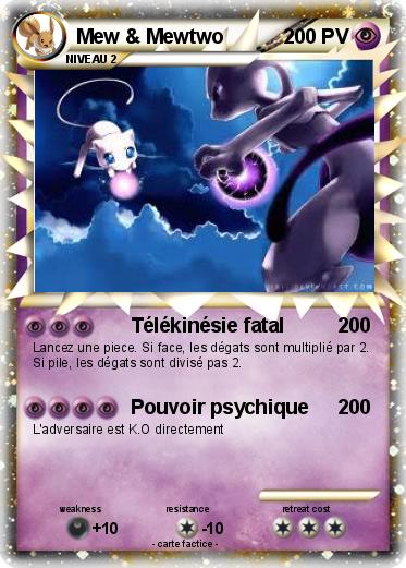 Pokemon Mew & Mewtwo