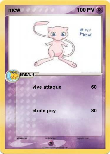 Pokemon mew