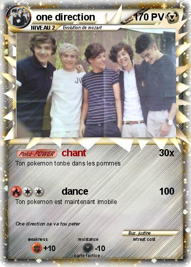 Pokemon one direction