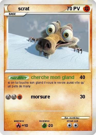 Pokemon scrat