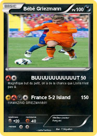 Pokemon Bébé Griezmann