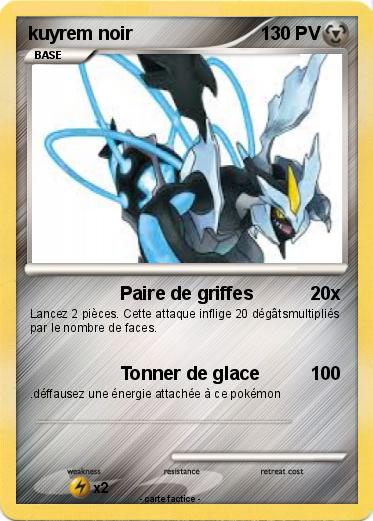 Pokemon kuyrem noir