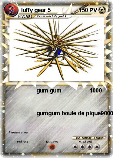Pokemon luffy gear 5
