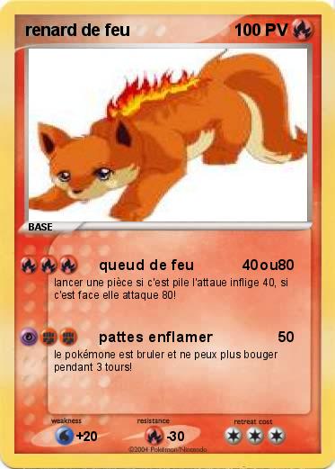 Pokemon renard de feu
