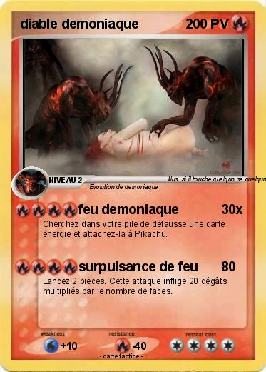 Pokemon diable demoniaque