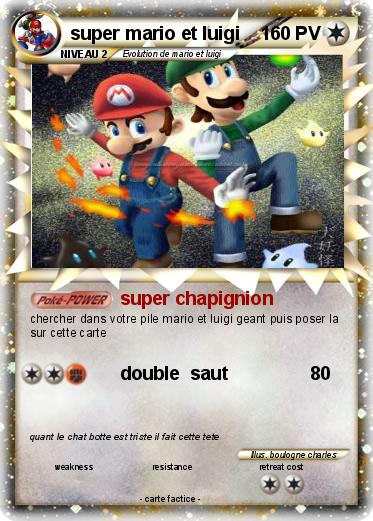 Pokemon super mario et luigi