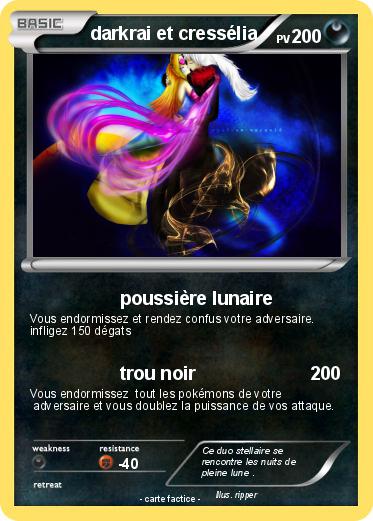 Pokemon darkrai et cressélia