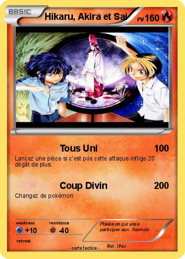 Pokemon Hikaru, Akira et Sai