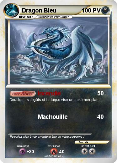 Pokemon Dragon Bleu