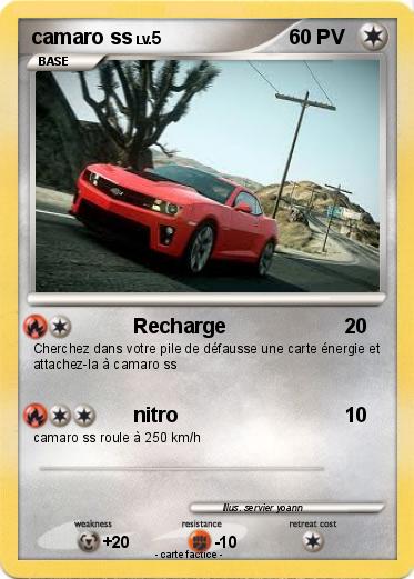 Pokemon camaro ss