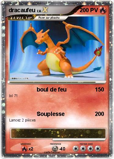 Pokemon dracaufeu