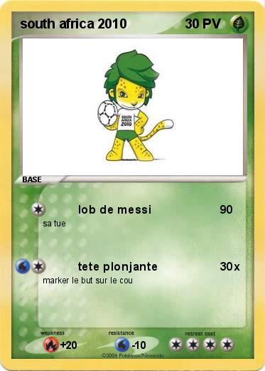 Pokemon south africa 2010