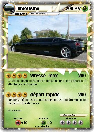 Pokemon limousine