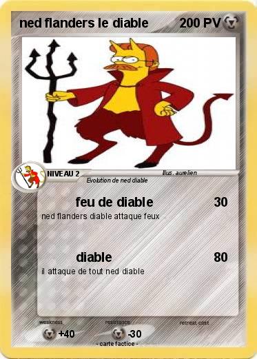 Pokemon ned flanders le diable