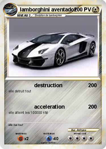 Pokemon lamborghini aventador