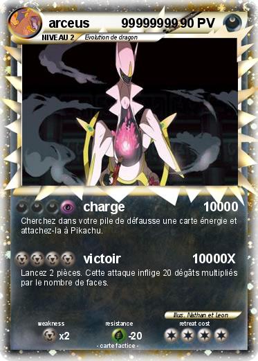 Pokemon arceus         99999999