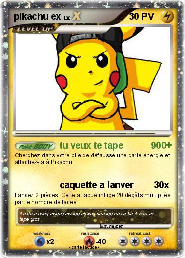Pokemon pikachu ex
