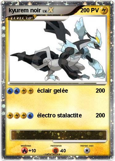 Pokemon kyurem noir